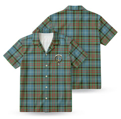 Caldwell Tartan Crest Hawaiian Shirt