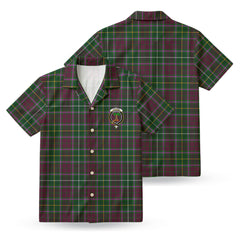 Crosbie Tartan Crest Hawaiian Shirt