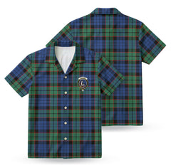 Fletcher Ancient Tartan Crest Hawaiian Shirt
