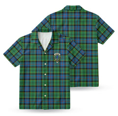 Forsyth Ancient Tartan Crest Hawaiian Shirt