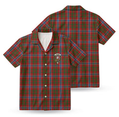 Harkness Dress Tartan Crest Hawaiian Shirt