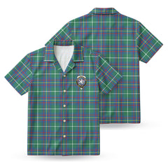 Inglis Ancient Tartan Crest Hawaiian Shirt
