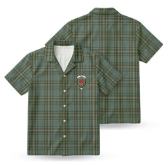 Kelly Dress Tartan Crest Hawaiian Shirt