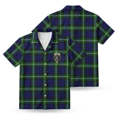 Lammie Tartan Crest Hawaiian Shirt