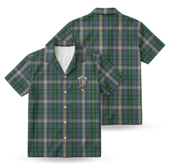 MacDowall Tartan Crest Hawaiian Shirt