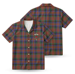 MacDuff Hunting Modern Tartan Crest Hawaiian Shirt