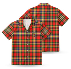 MacGill Modern Tartan Crest Hawaiian Shirt