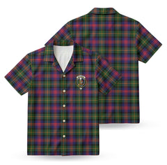 MacLennan Modern Tartan Crest Hawaiian Shirt