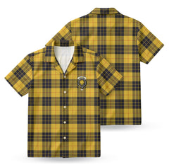 MacLeod of Lewis Ancient Tartan Crest Hawaiian Shirt