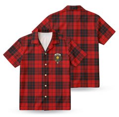 MacLeod of Raasay Tartan Crest Hawaiian Shirt