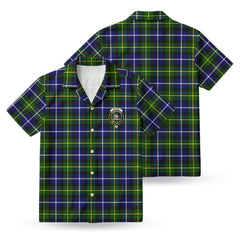 MacNeil of Barra Modern Tartan Crest Hawaiian Shirt