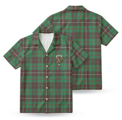 McKinnon Hunting Ancient Tartan Crest Hawaiian Shirt