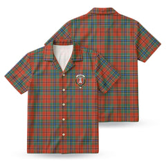 McLean of Duart Ancient Tartan Crest Hawaiian Shirt