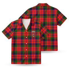 McNaughten Tartan Crest Hawaiian Shirt