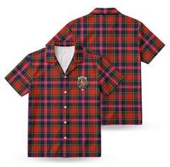 McPherson Modern Tartan Crest Hawaiian Shirt