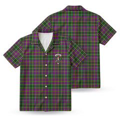 Tailyour (or Taylor) Tartan Crest Hawaiian Shirt