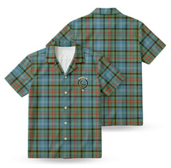 Walkinshaw Tartan Crest Hawaiian Shirt