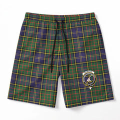 MacMillan Hunting Modern Tartan Crest Men's Beach Shorts
