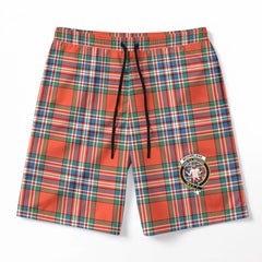McFarlane Ancient Tartan Crest Men's Beach Shorts