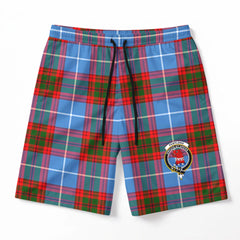 Pentland Tartan Crest Men's Beach Shorts