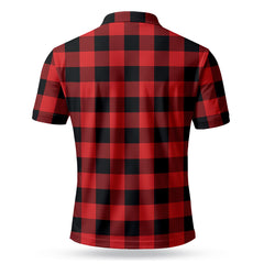 MacGregor Rob Roy Morden Tartan Polo Shirt - Bird Eyes Mesh Fabric