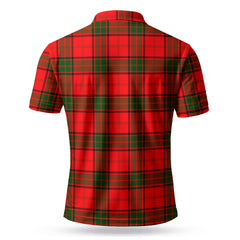 Maxwell Modern Tartan Polo Shirt - Bird Eyes Mesh Fabric