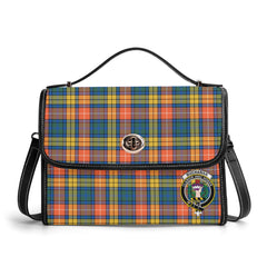 Buchanan Ancient Tartan Crest Satchel Bag