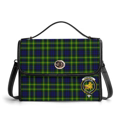 Campbell of Breadalbane Modern Tartan Crest Satchel Bag