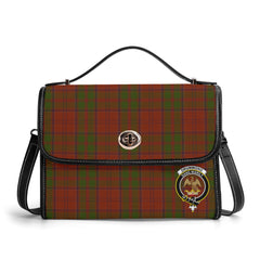 Drummond Clan Tartan Crest Satchel Bag