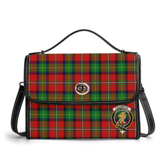 Fullerton Tartan Crest Satchel Bag