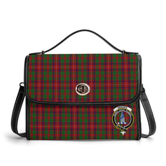 Geddes Tartan Crest Satchel Bag