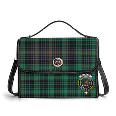 MacAuley Hunting Ancient Tartan Crest Satchel Bag