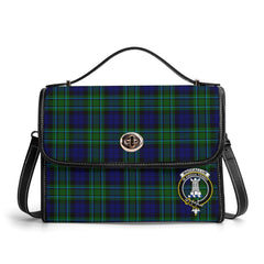 MacCallum Modern Tartan Crest Satchel Bag