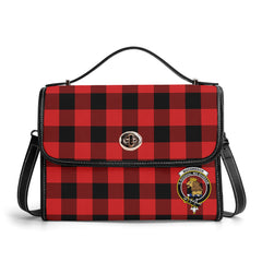 MacGregor Rob Roy Modern Tartan Crest Satchel Bag