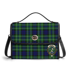 MacNeil of Colonsay Modern Tartan Crest Satchel Bag