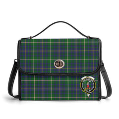 Orr Tartan Crest Satchel Bag