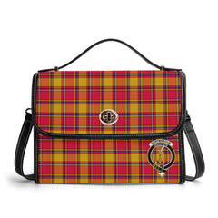Scrymgeour Tartan Crest Satchel Bag