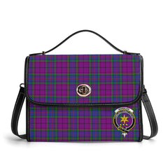 Wardlaw Modern Tartan Crest Satchel Bag