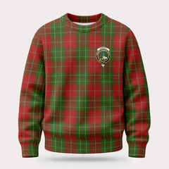 Burnett Tartan Crest Sweater