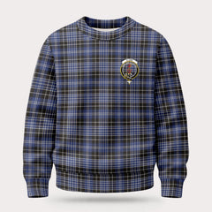 Clark Modern Tartan Crest Sweater