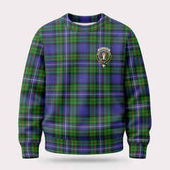 Donnachaidh Tartan Crest Sweater