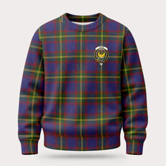 Durie Tartan Crest Sweater