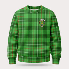 Galloway District Tartan Crest Sweater