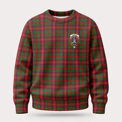 Geddes Tartan Crest Sweater