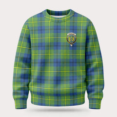 Johnstone Ancient Tartan Crest Sweater