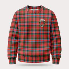 MacDuff Modern Tartan Crest Sweater