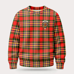 MacGill Modern Tartan Crest Sweater