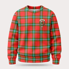 MacLaine of Loch Buie Tartan Crest Sweater