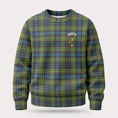 MacLellan Ancient Tartan Crest Sweater
