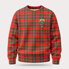 Maule Tartan Crest Sweater